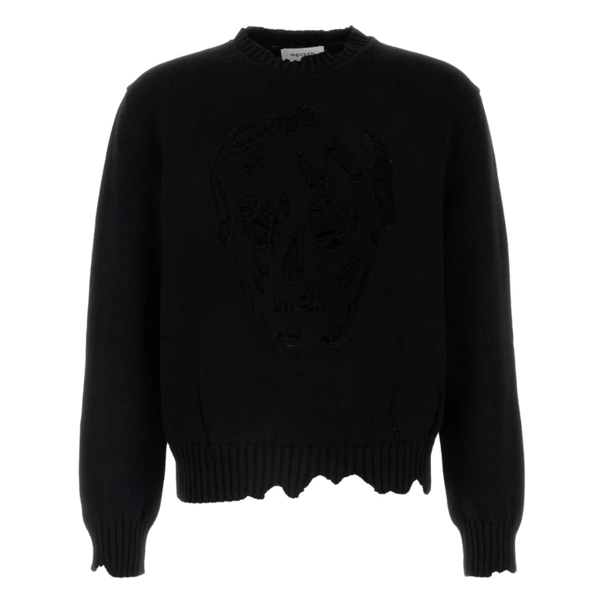 Distressed Skull sweater