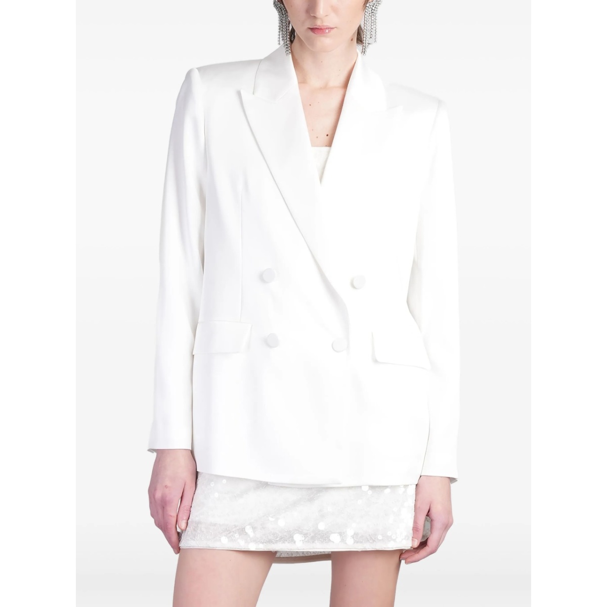 double-breasted blazer
