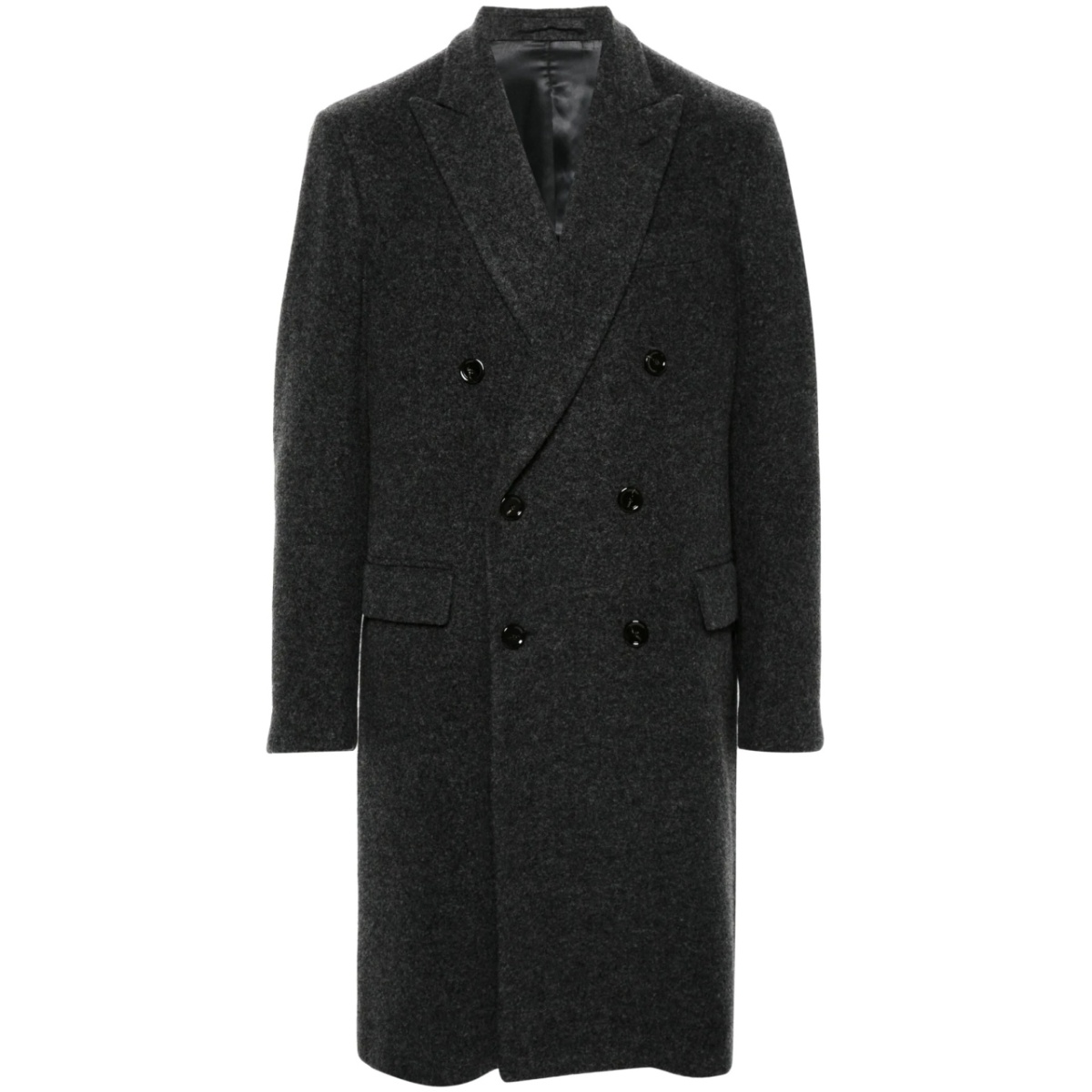 double-breasted coat