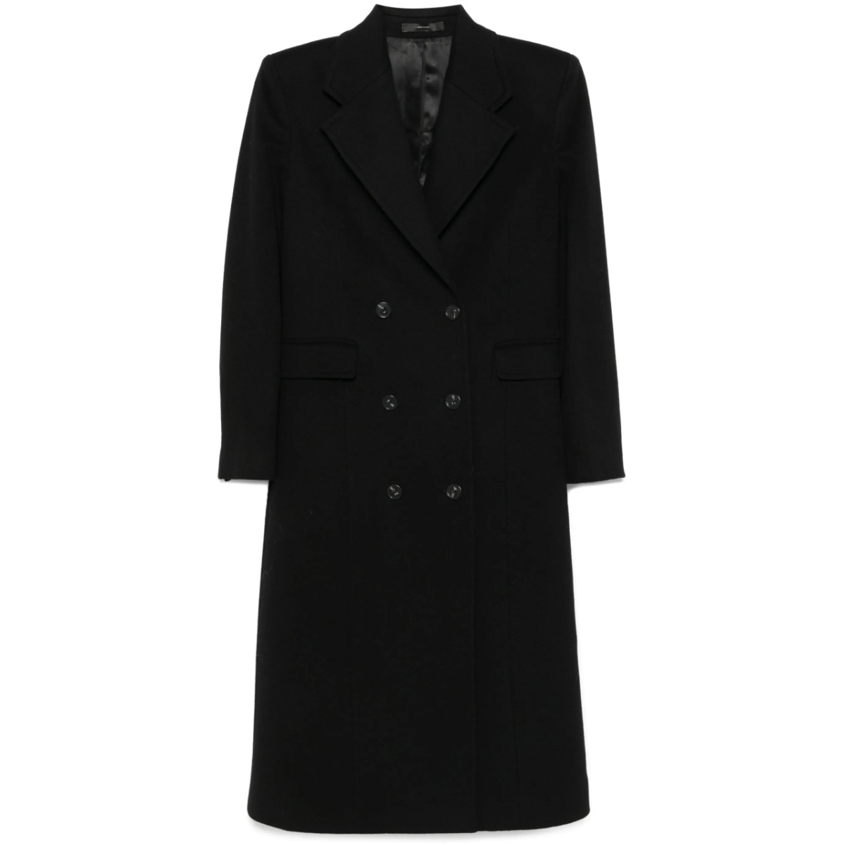 double-breasted coat