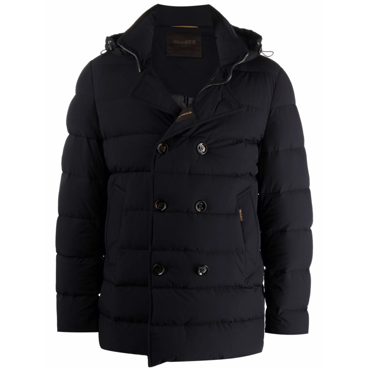 double-breasted style padded jacket