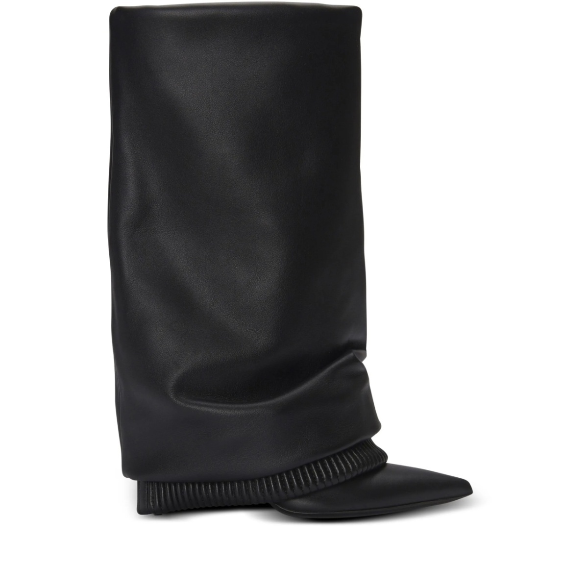 draped boots