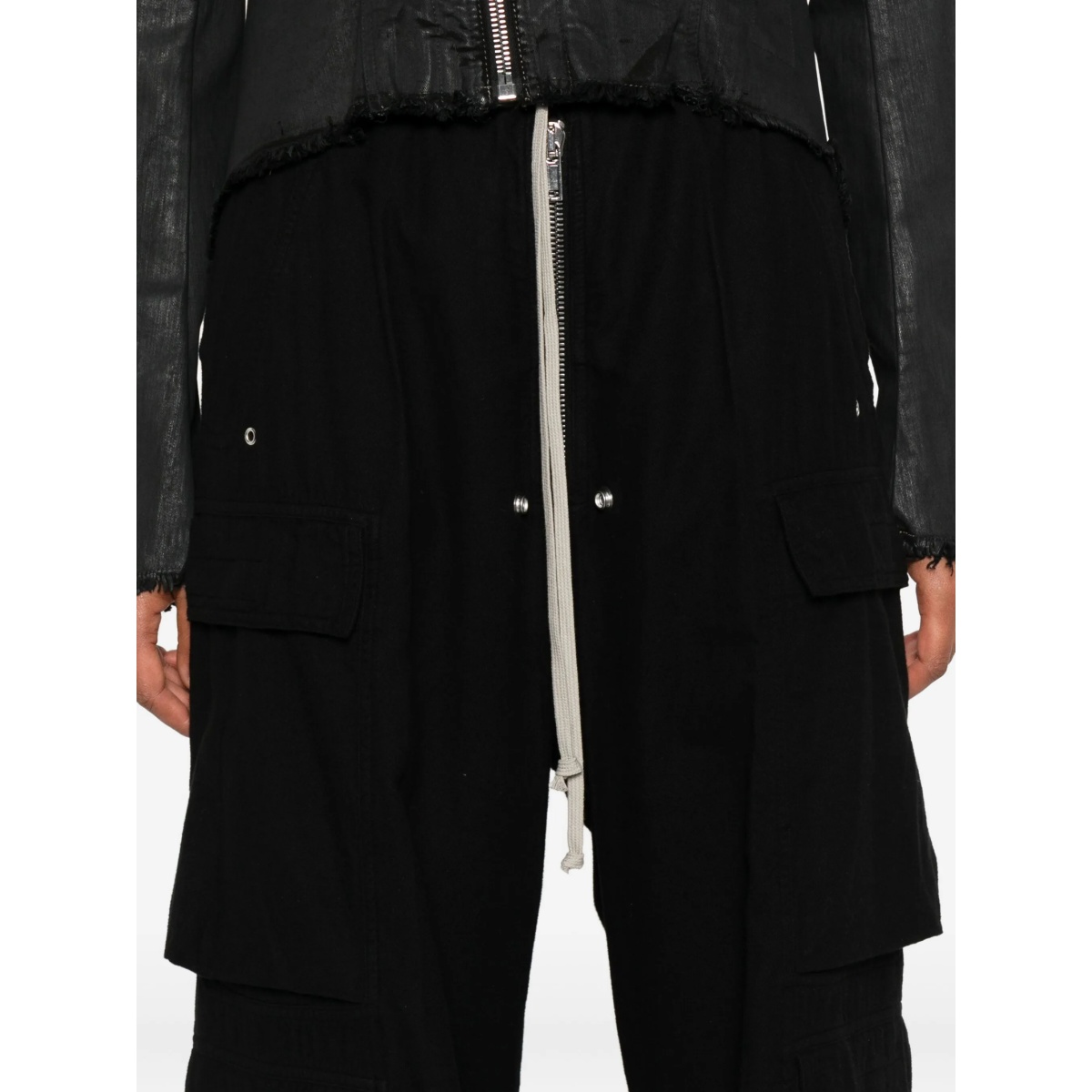 drawstring cargo trousers - Img 5