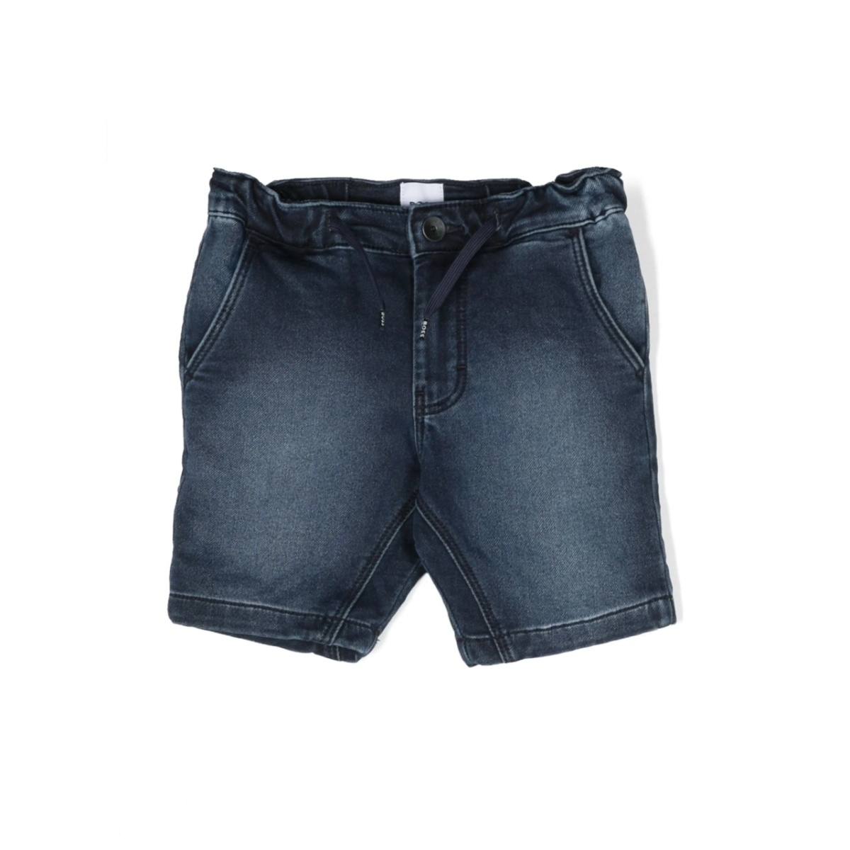 drawstring denim shorts