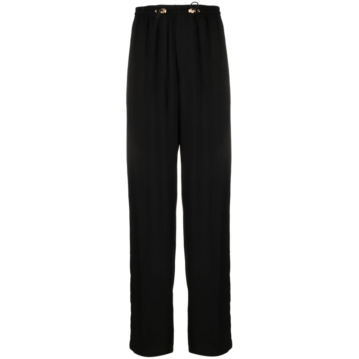 drawstring-fastening cotton track pants