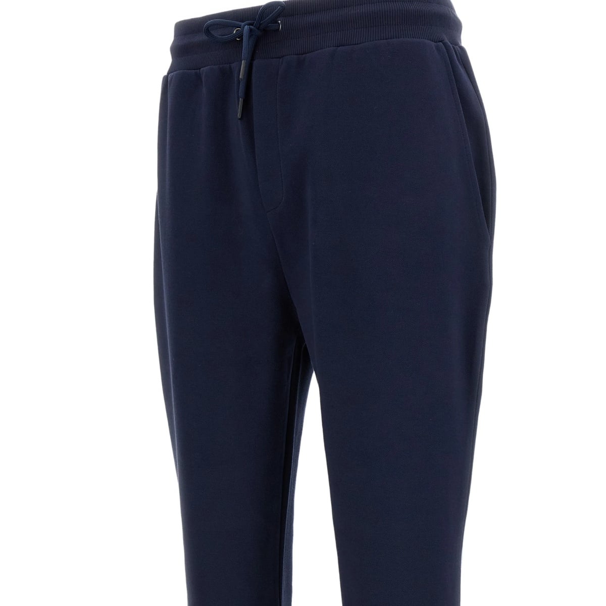 drawstring patch pocket track pants - Img 3