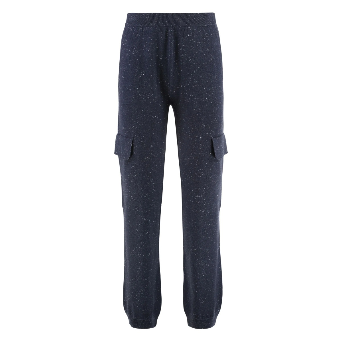 elastic-cuff track pants