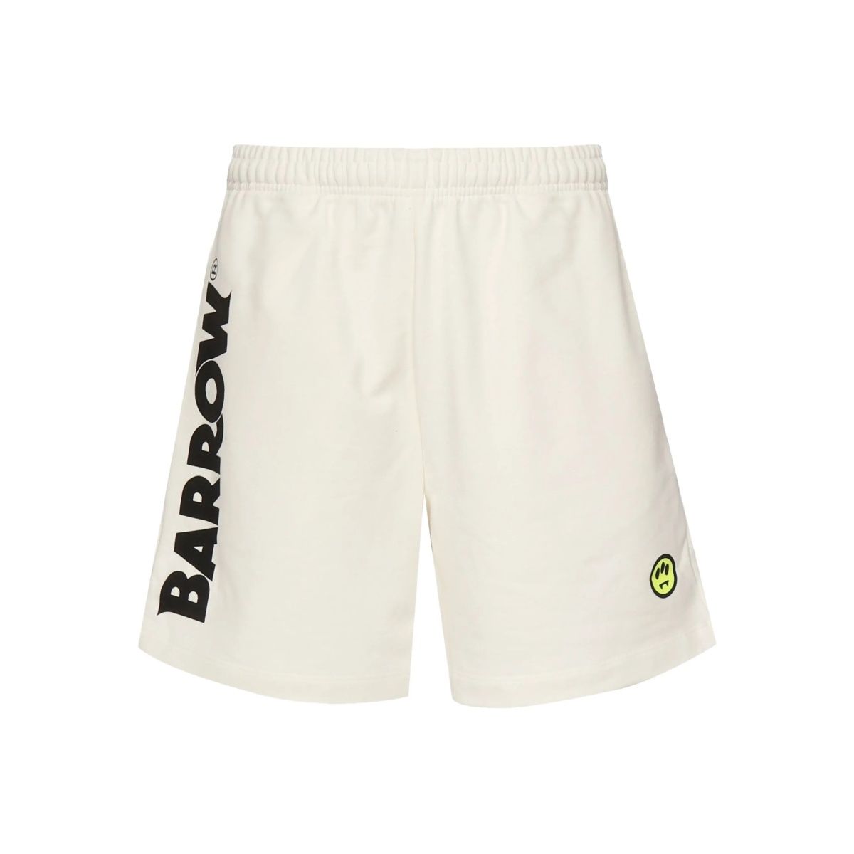 elastic-waist logo-print shorts