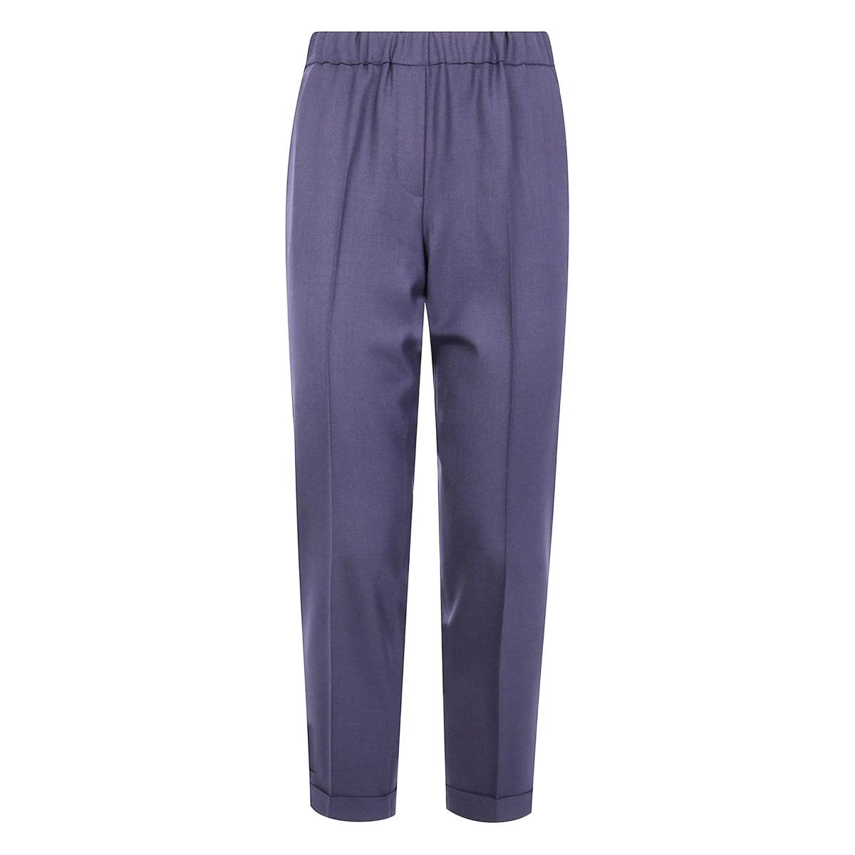 elastic-waist trousers