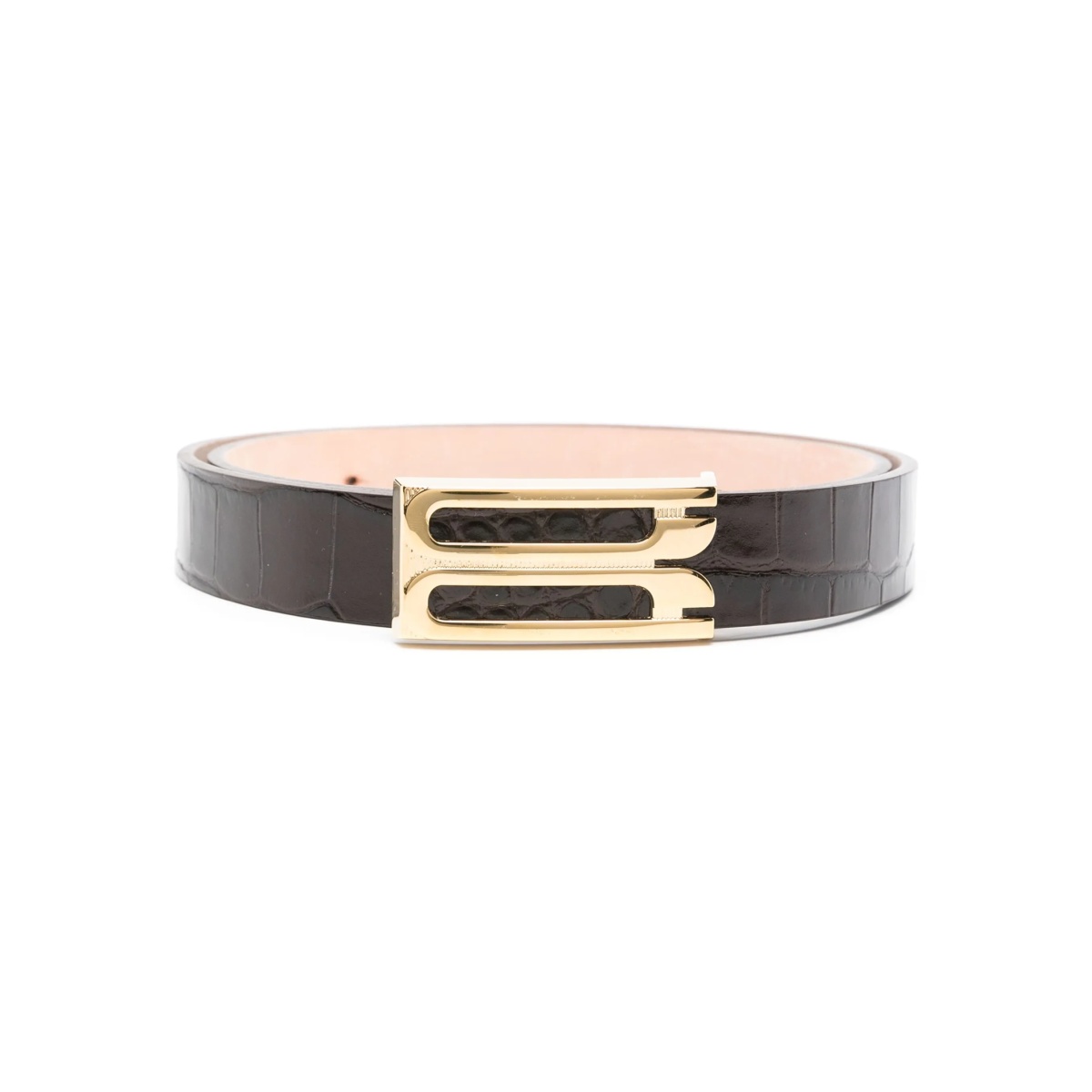 embossed-leather belt