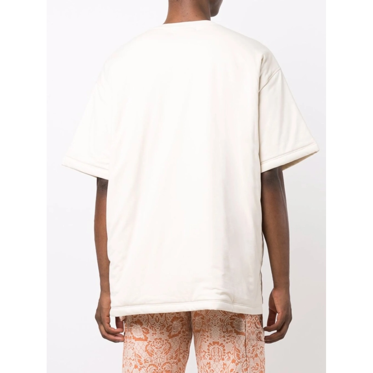 embroidered logo cotton T-shirt - Img 4