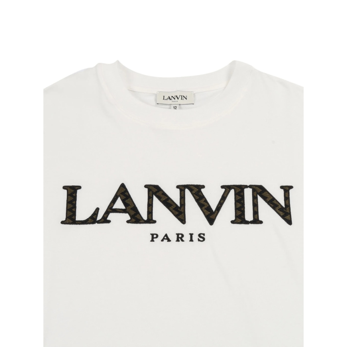 embroidered logo T-shirt - Img 5
