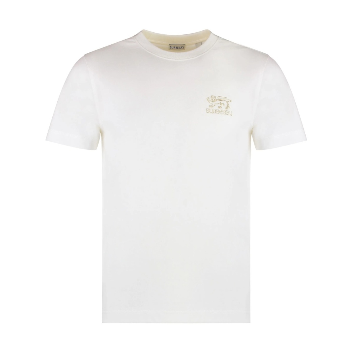 embroidered-logo T-shirt