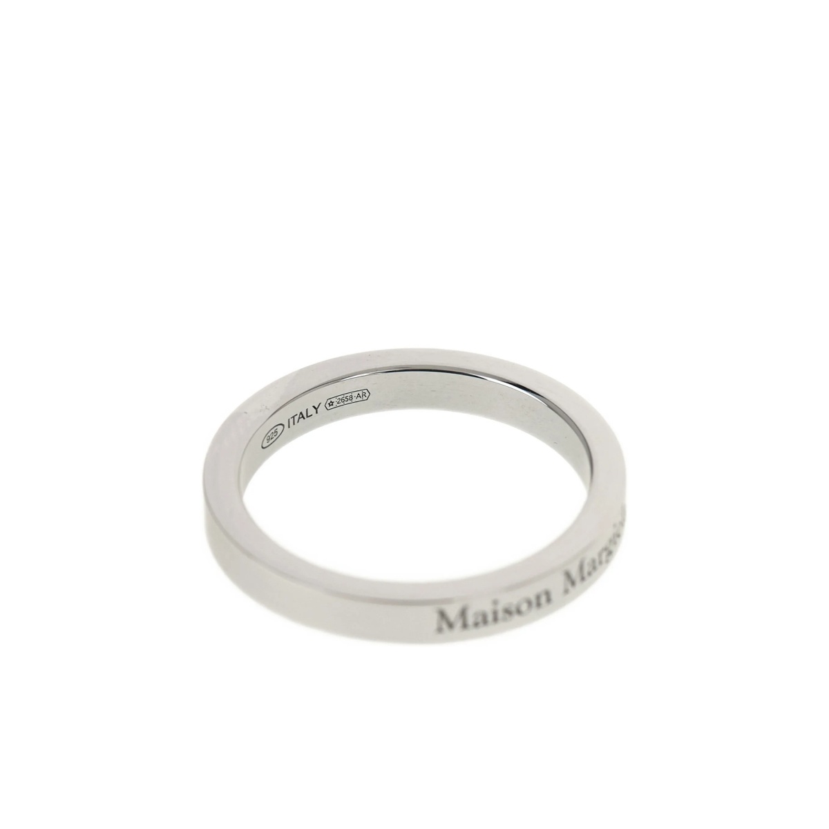 engraved logo thin ring - Img 2