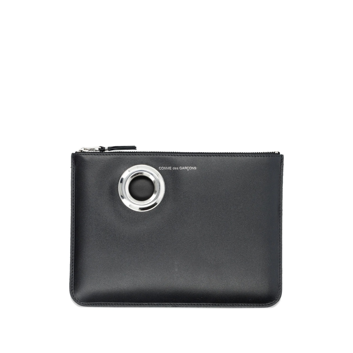 eyelet zip wallet