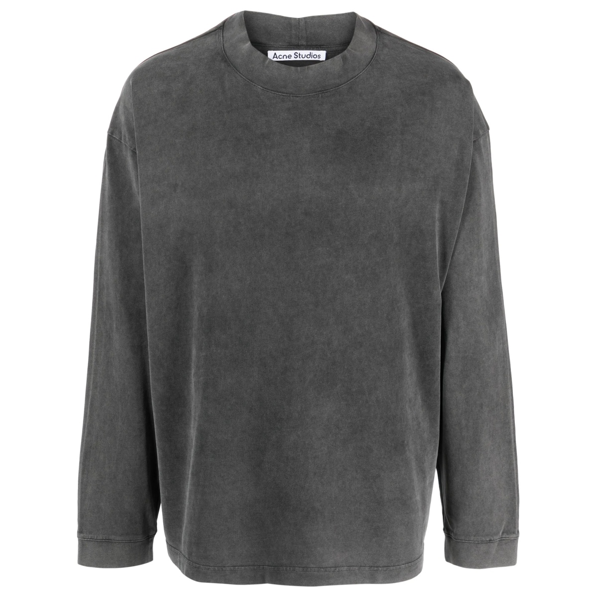 faded-effect cotton sweatshirt
