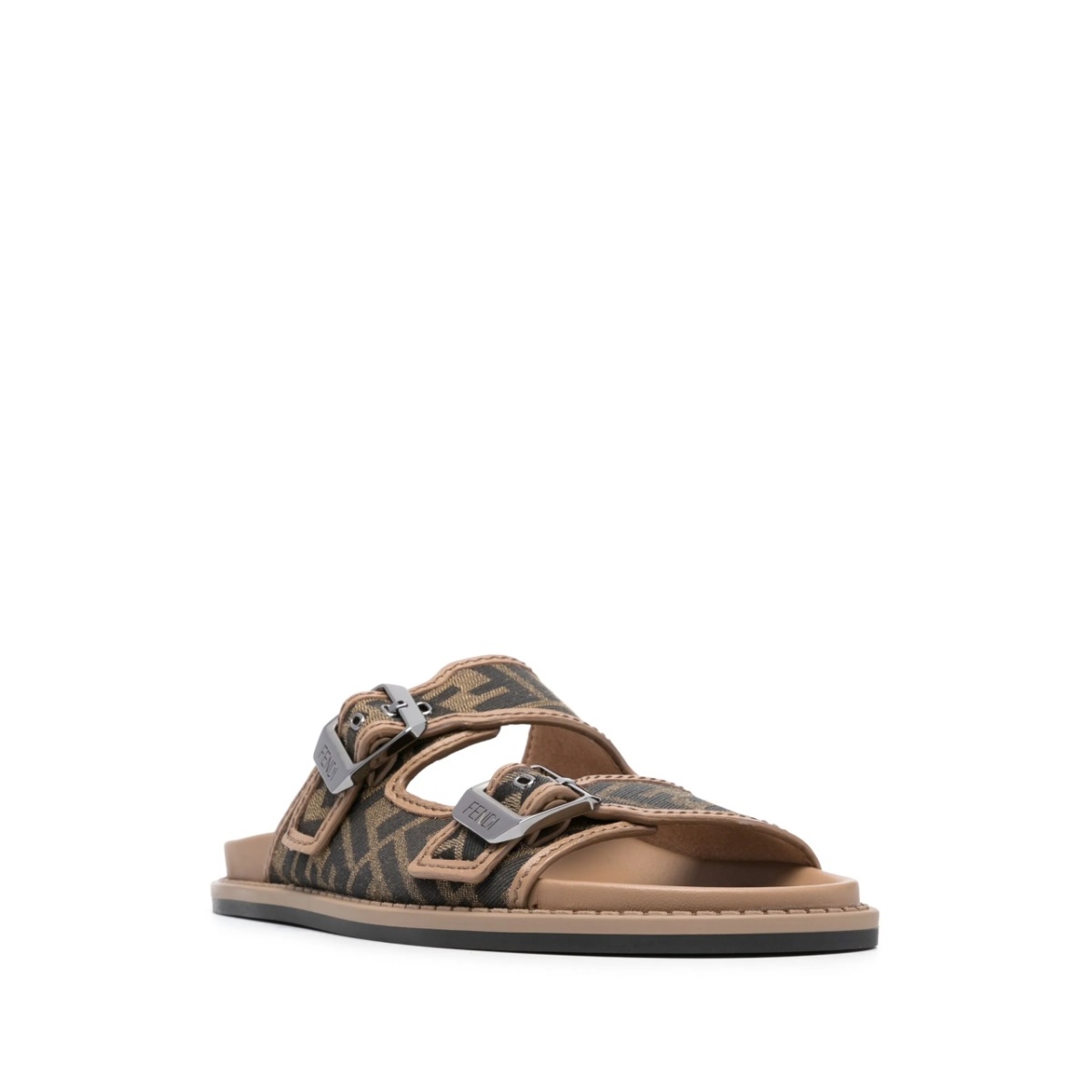 Feel FF-jacquard sandals - Img 2
