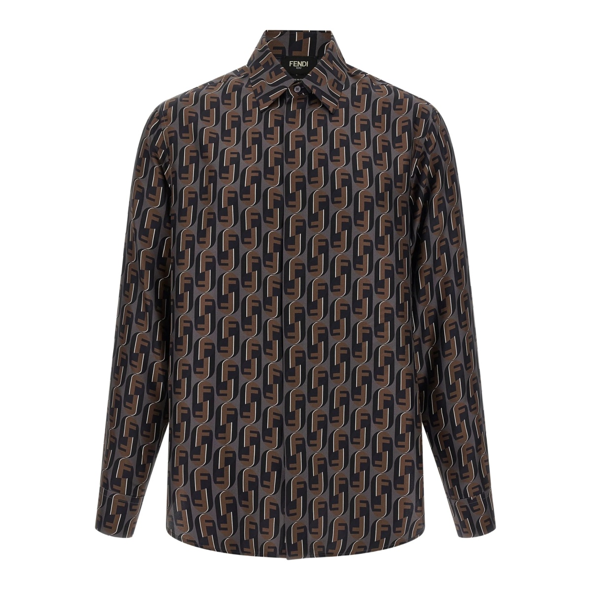 Fendinity-print shirt
