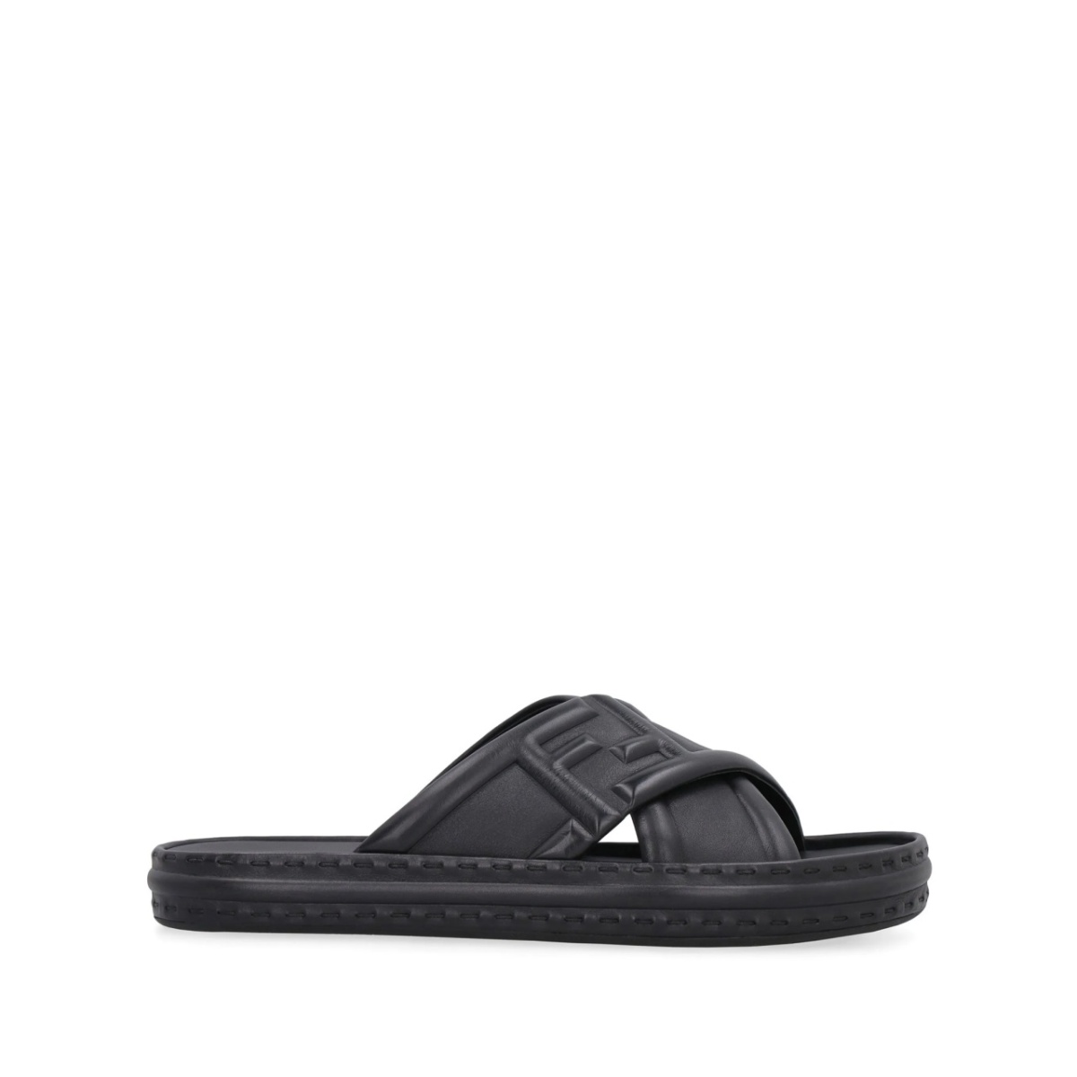 FF logo-embossed slide sandals