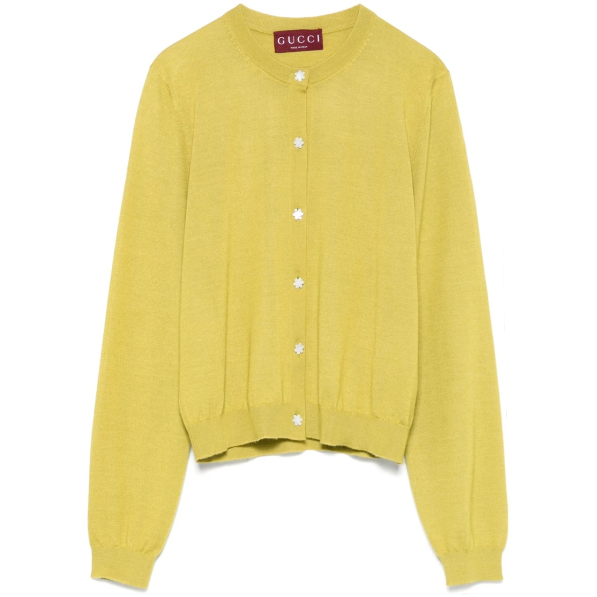 fine-knit cardigan