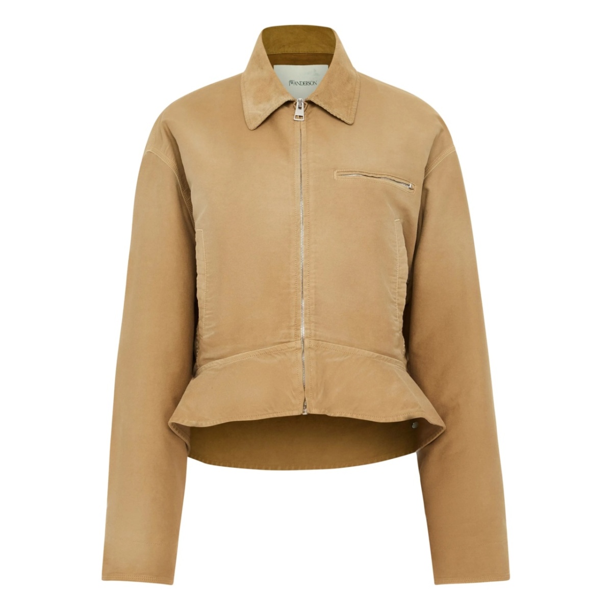flared-hem jacket