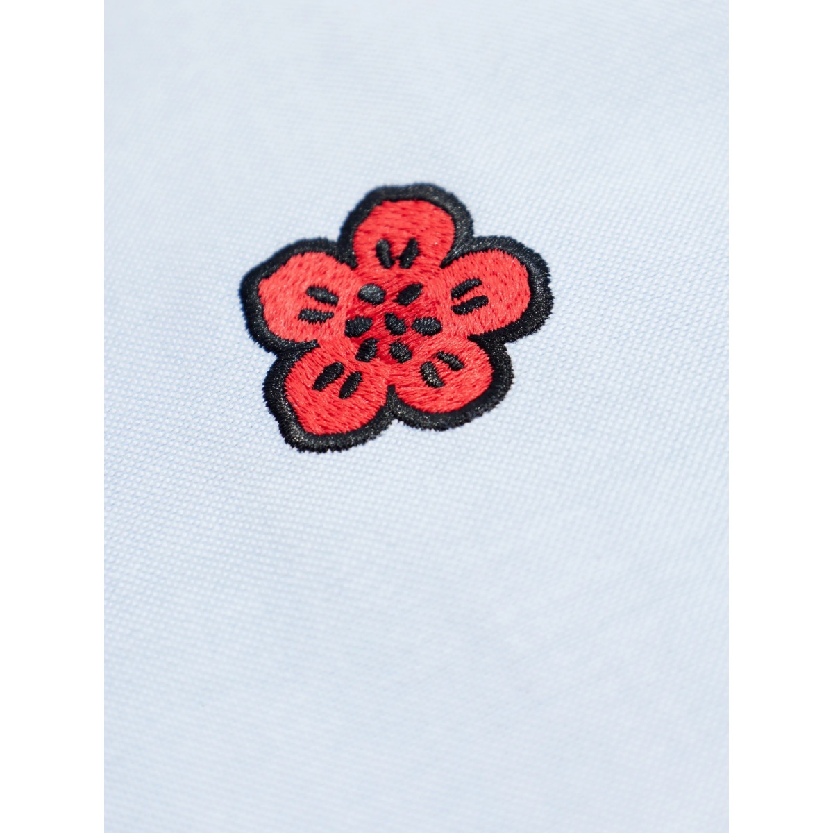 flower-embroidered shirt - Img 5