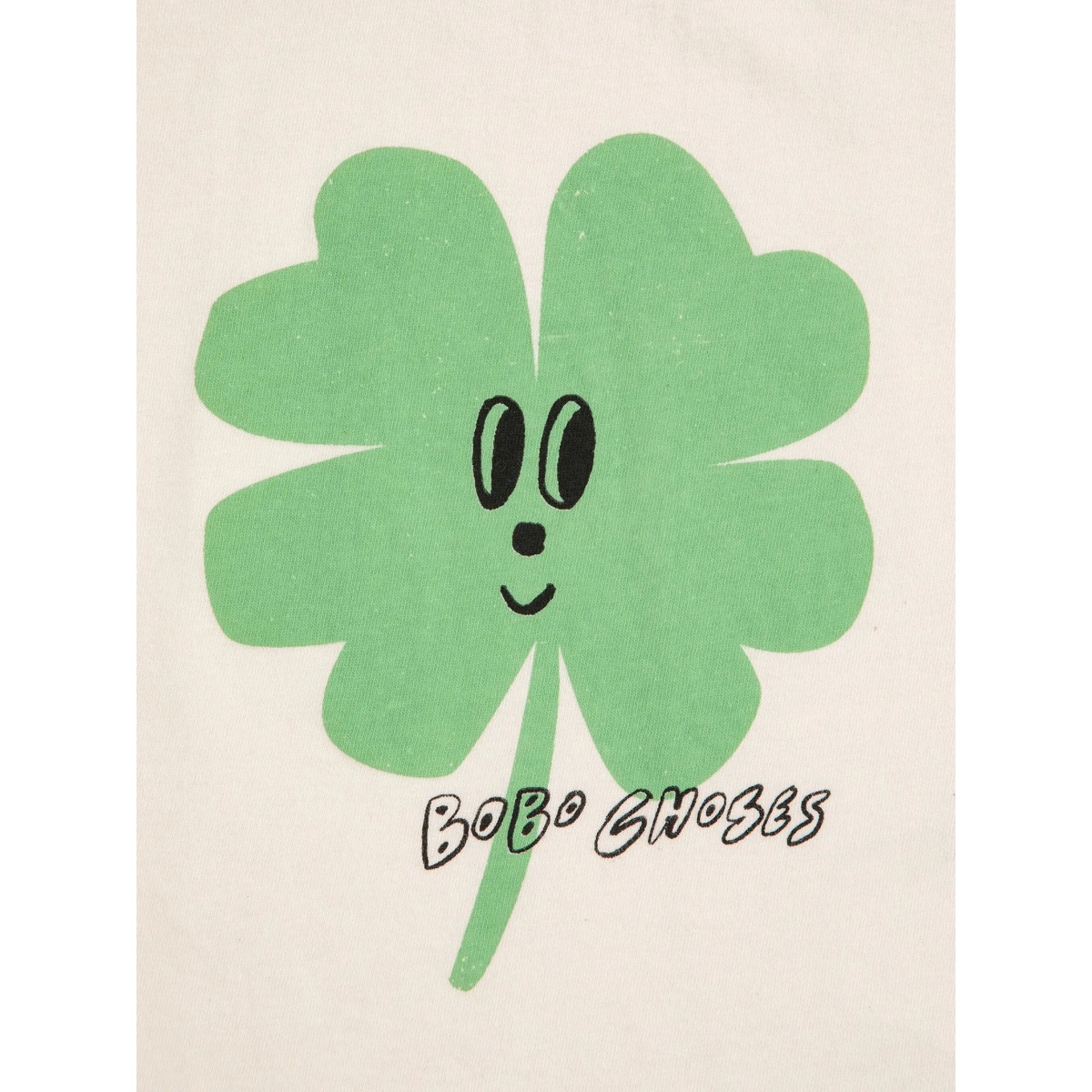four-leaf clover-print T-shirt - Img 3