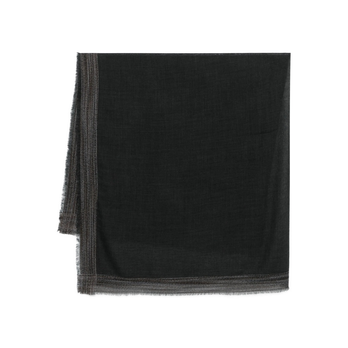 frayed-edge scarf