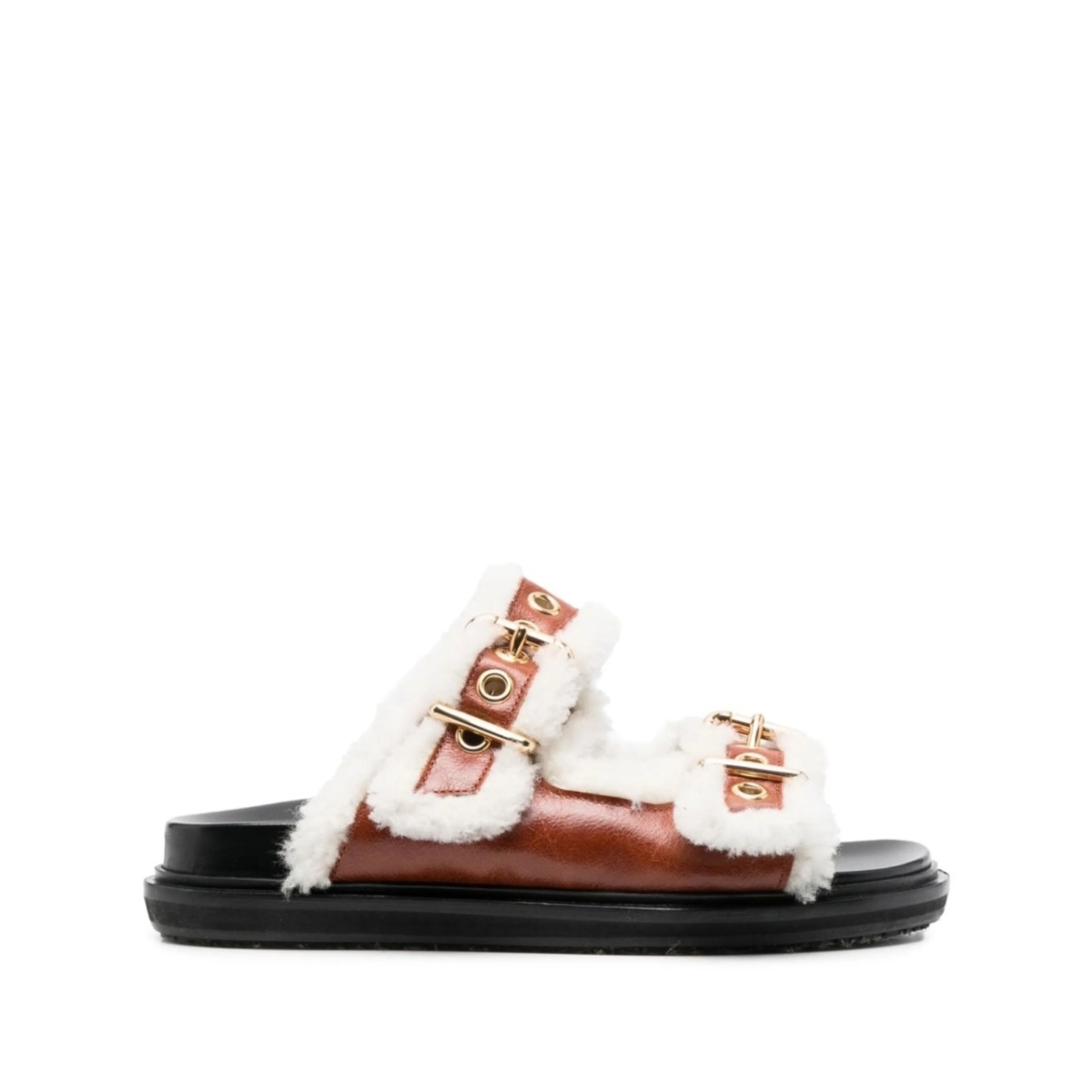 Fussbett shearling slides