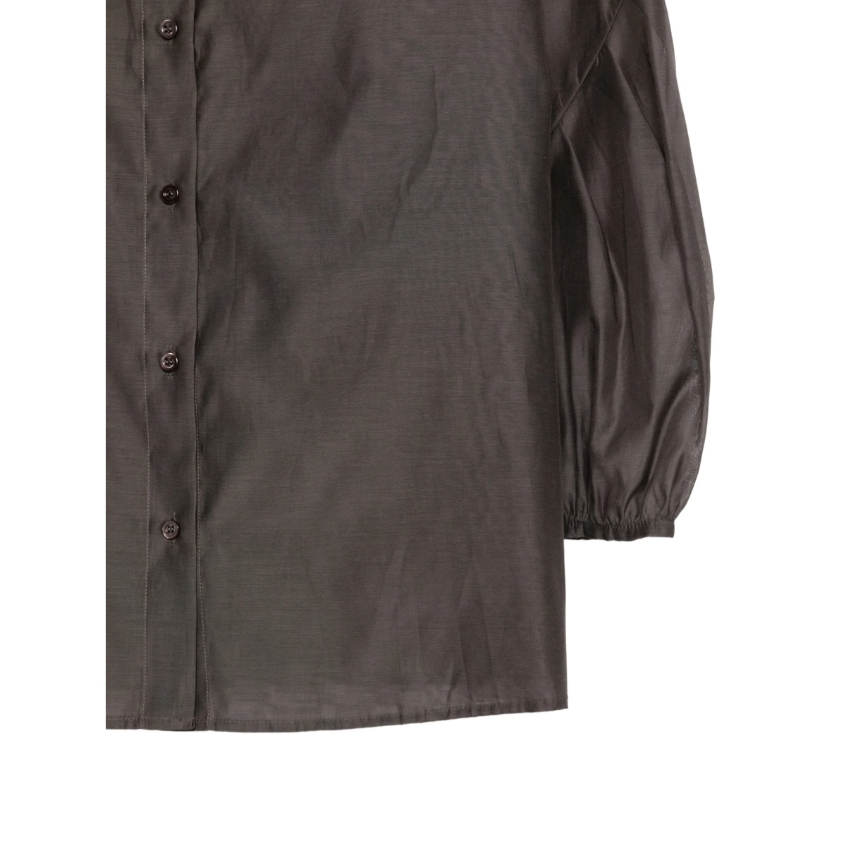 gathered-sleeve shirt - Img 3