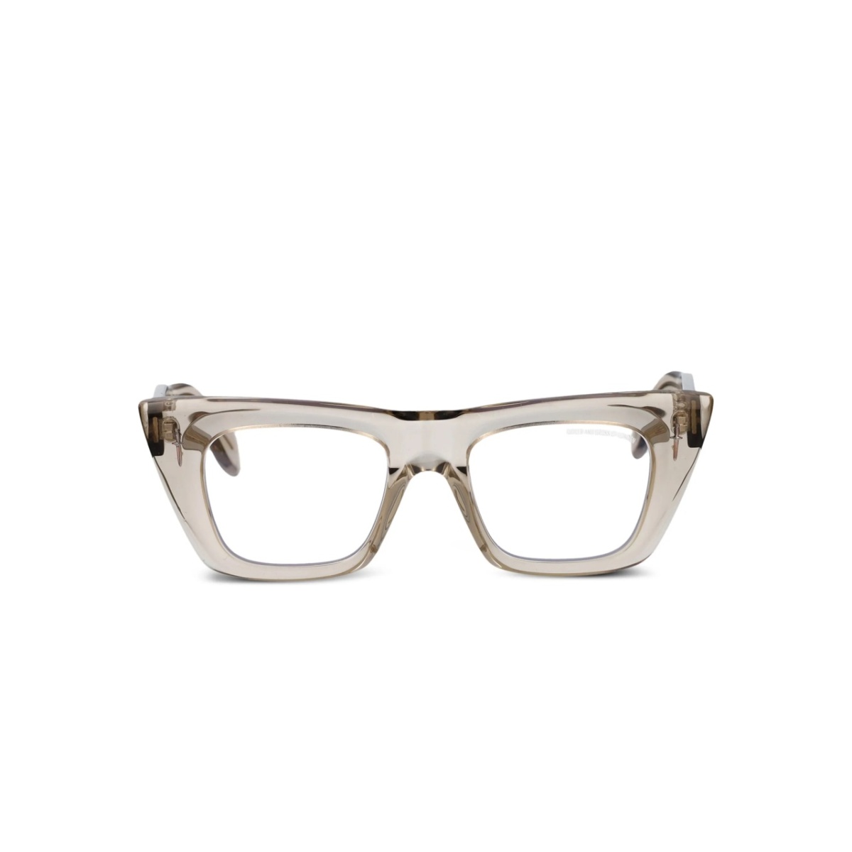 geometric-frame glasses