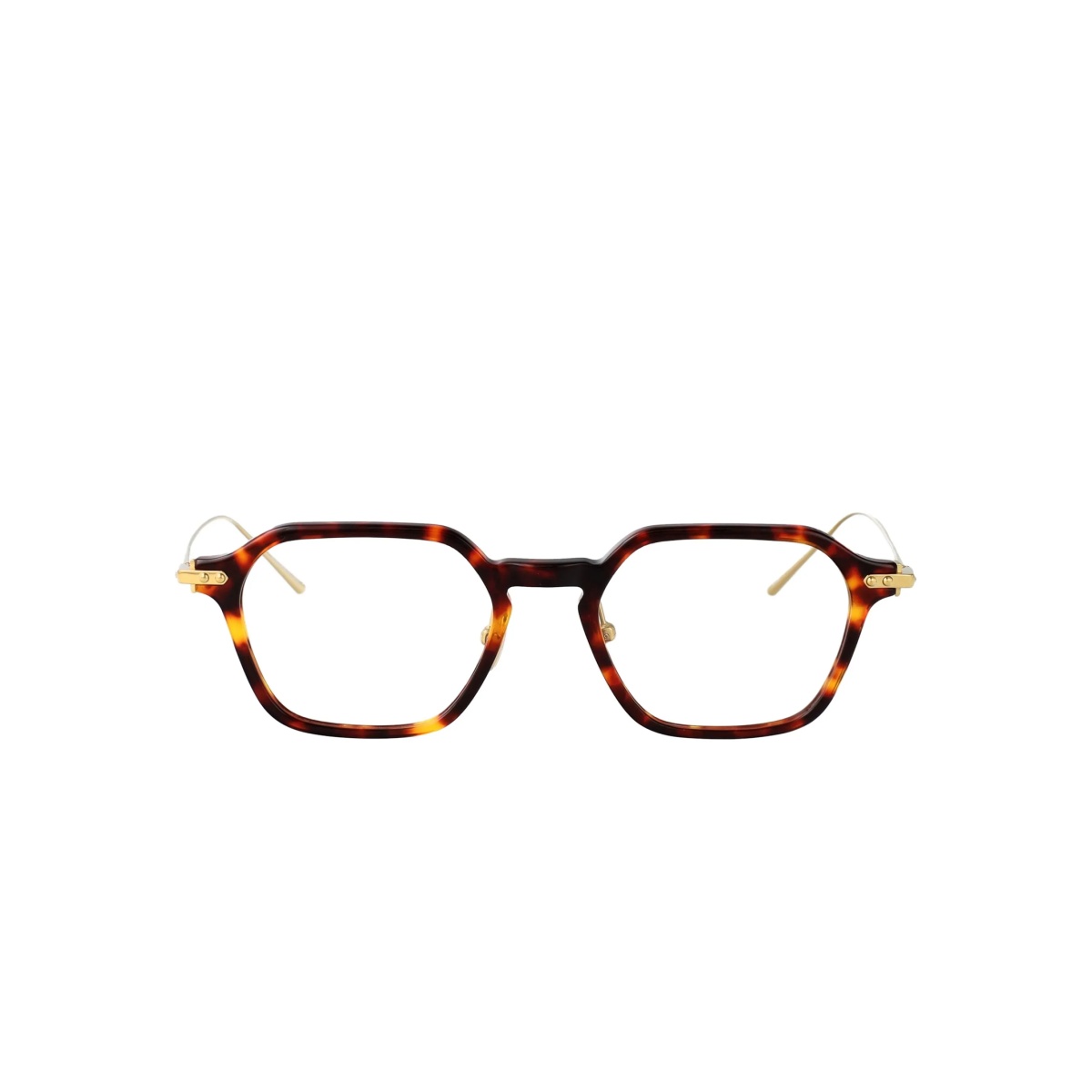 geometric-frame glasses