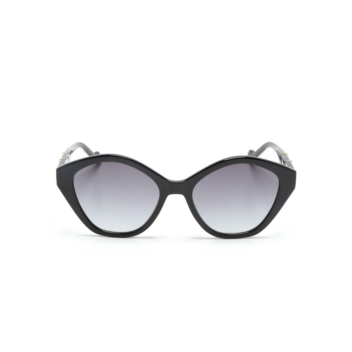 geometric-frame sunglasses