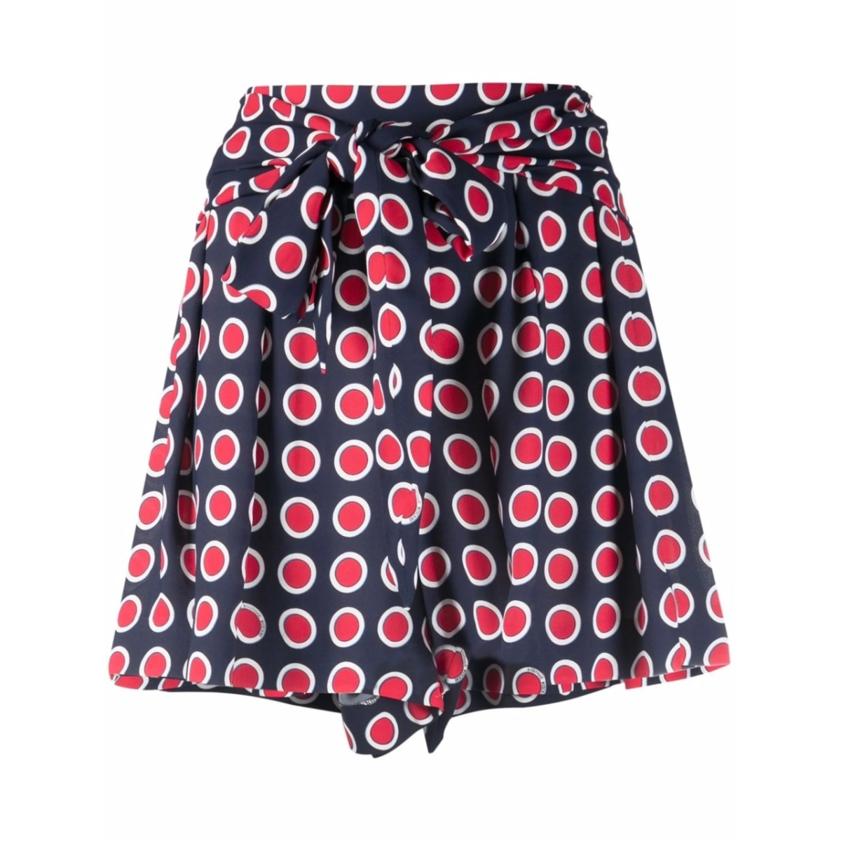 geometric tailored shorts