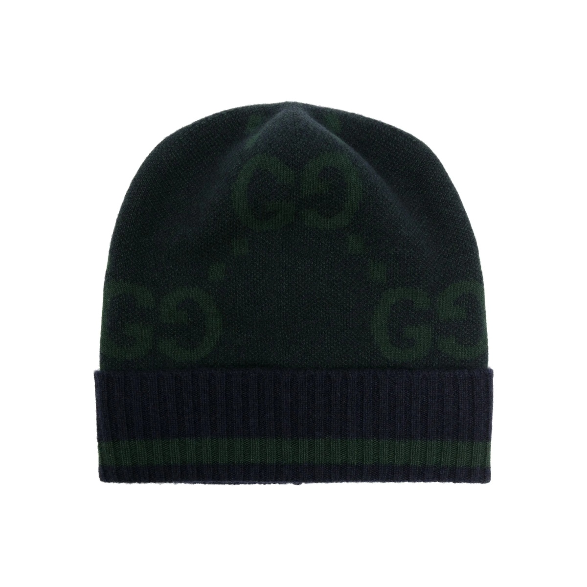 GG-intarsia cashmere beanie