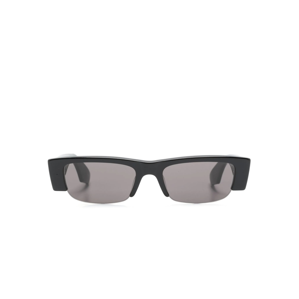Graffiti slashed rectangle sunglasses