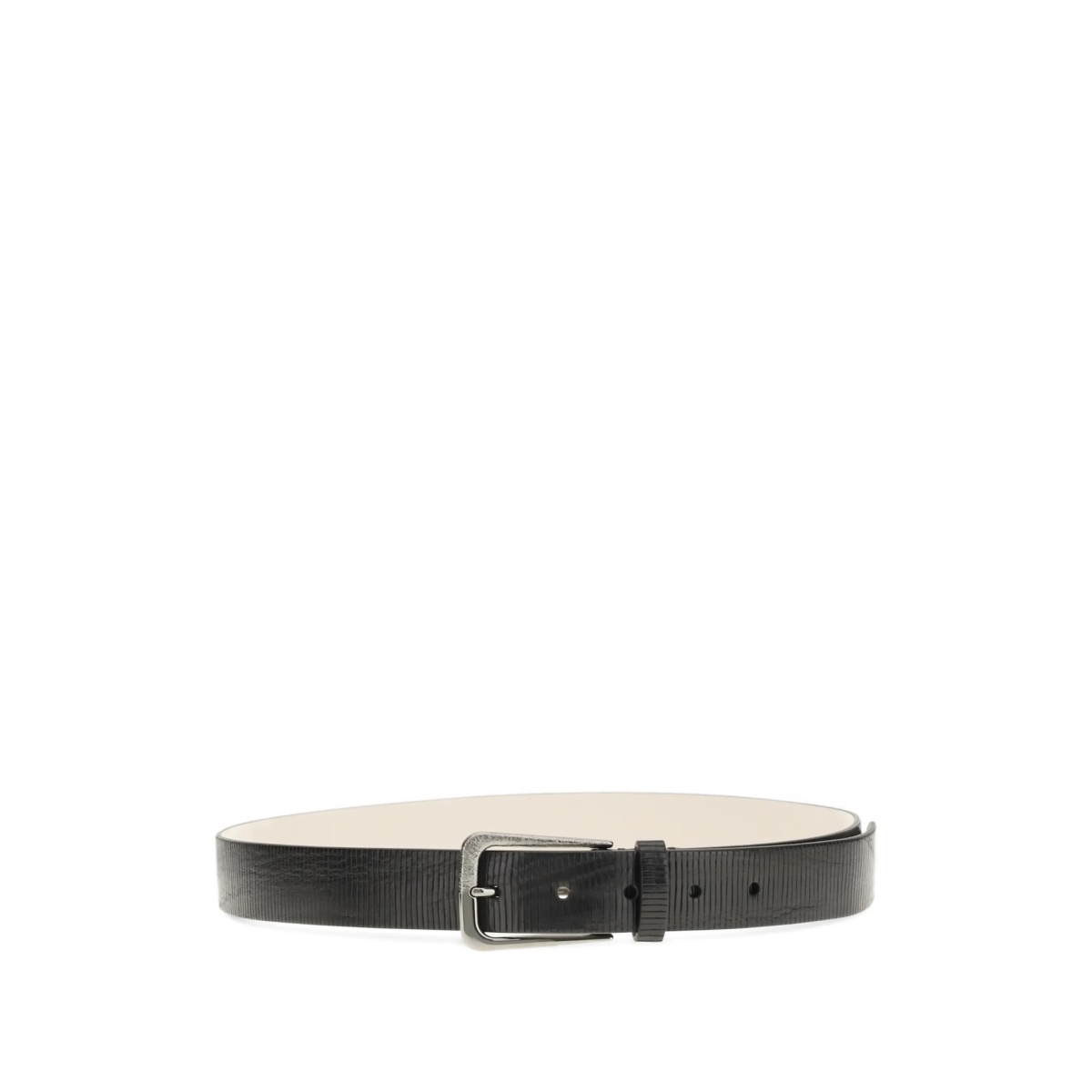 grained leather belt - Img 2