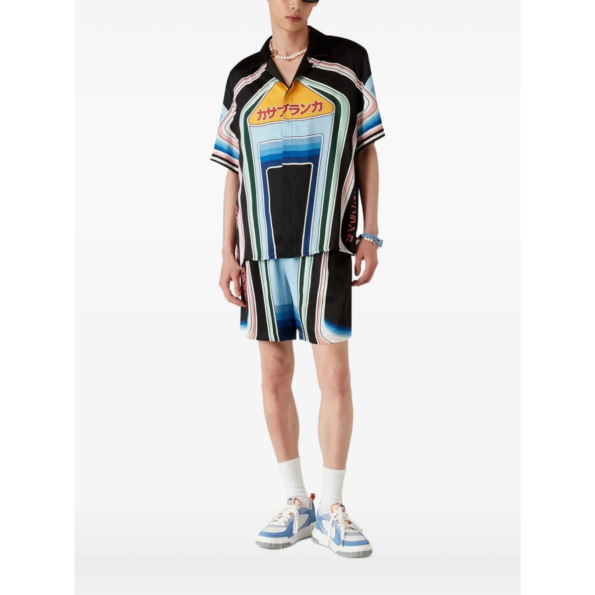 Graphic Mountain graphic-print shirt