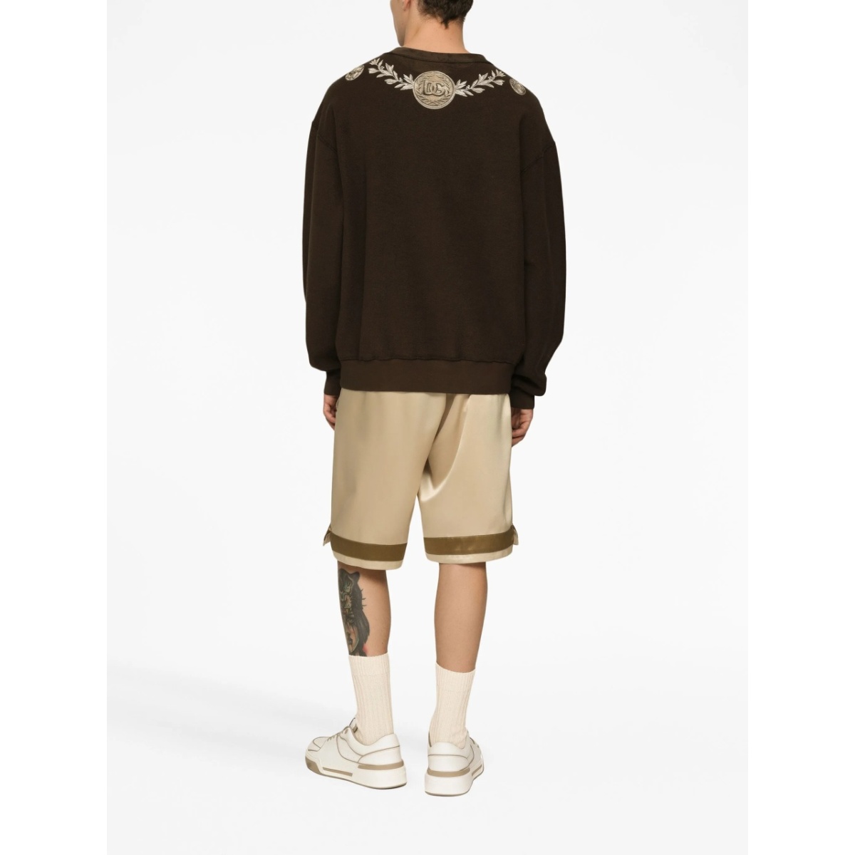 graphic-print cotton sweatshirt - Img 4