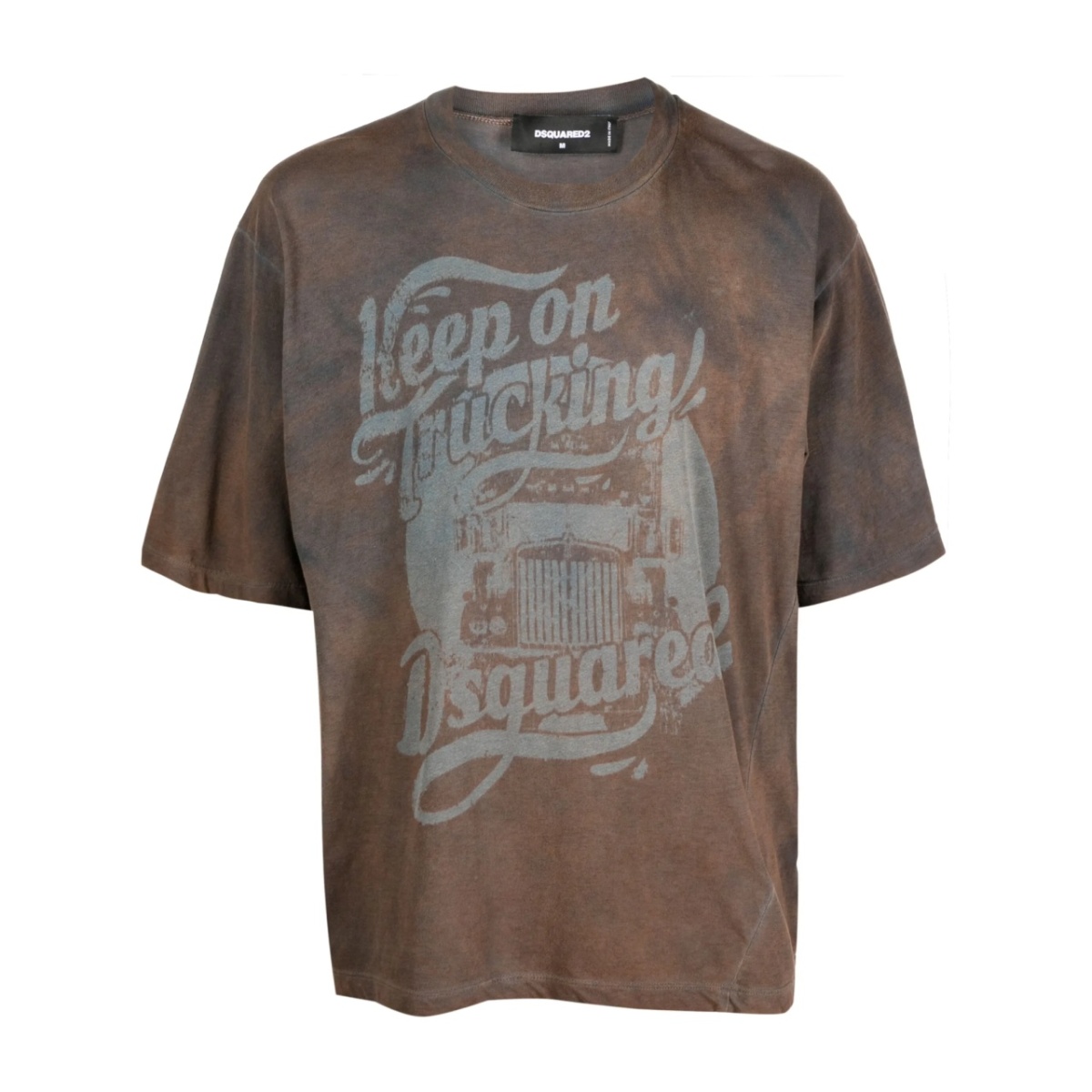graphic-print cotton T-shirt