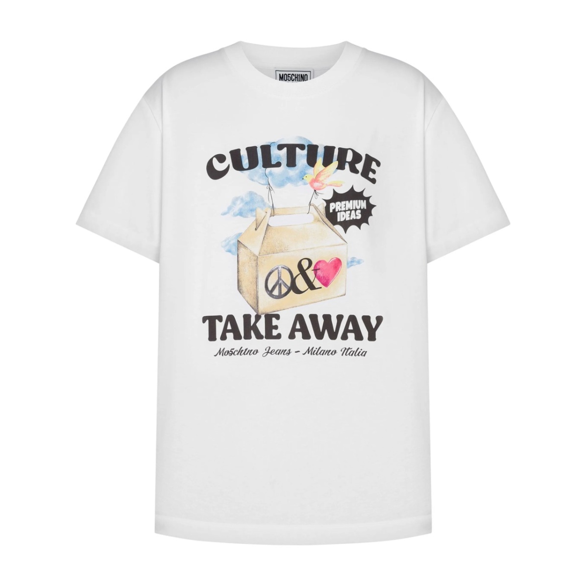 graphic-print cotton T-shirt