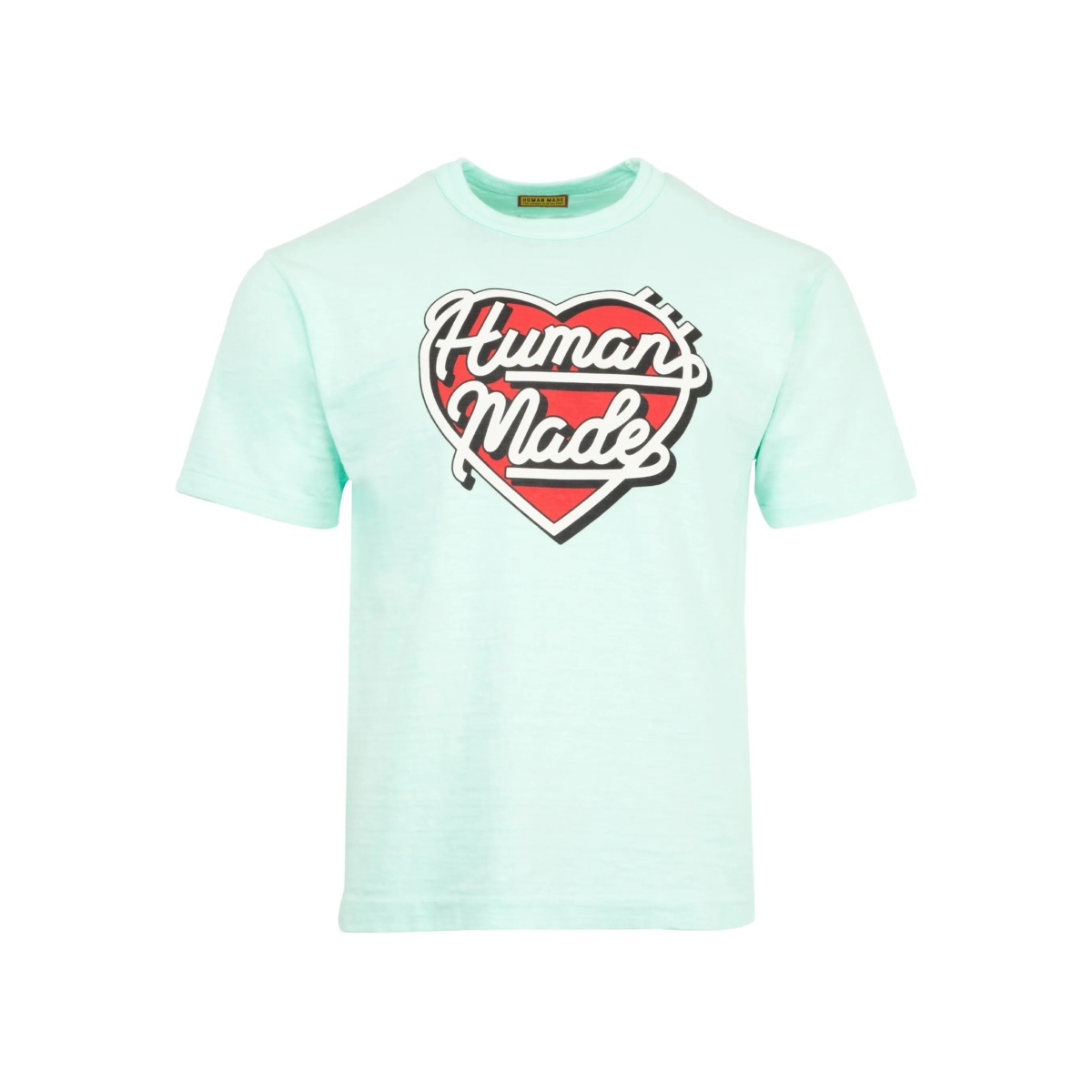 heart-print T-shirt
