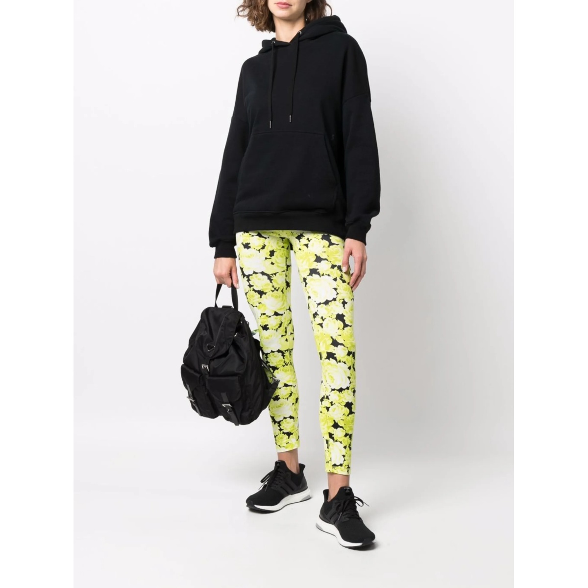 high-waist floral leggings - Img 2