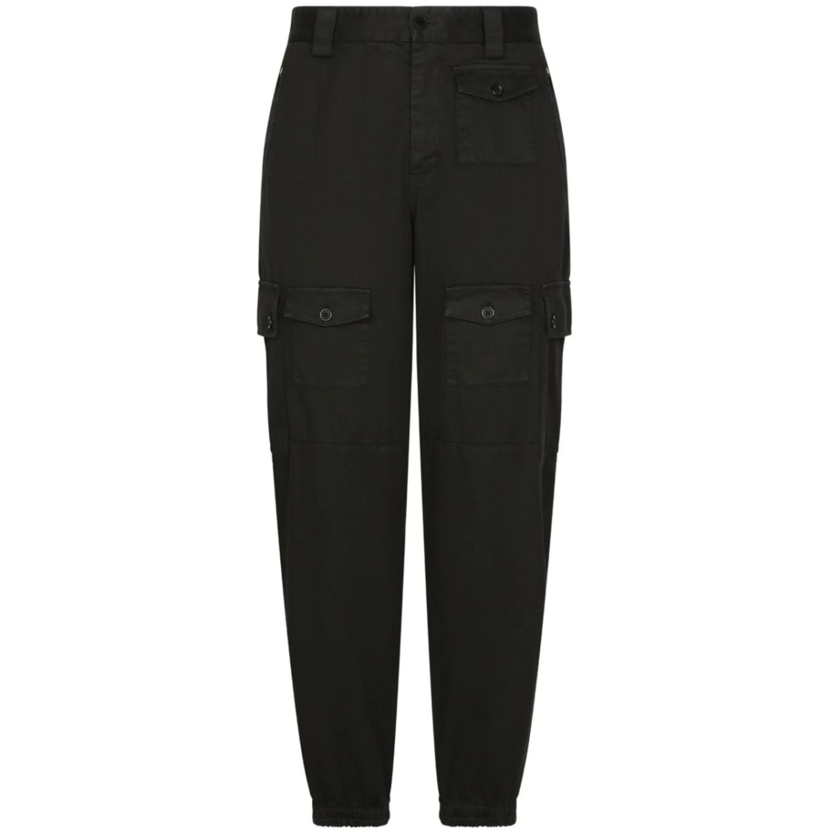 high-waisted cargo pants