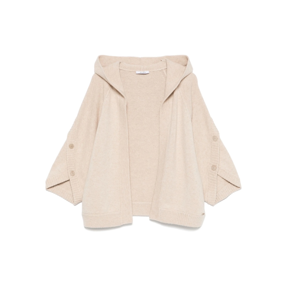 hooded cardigan