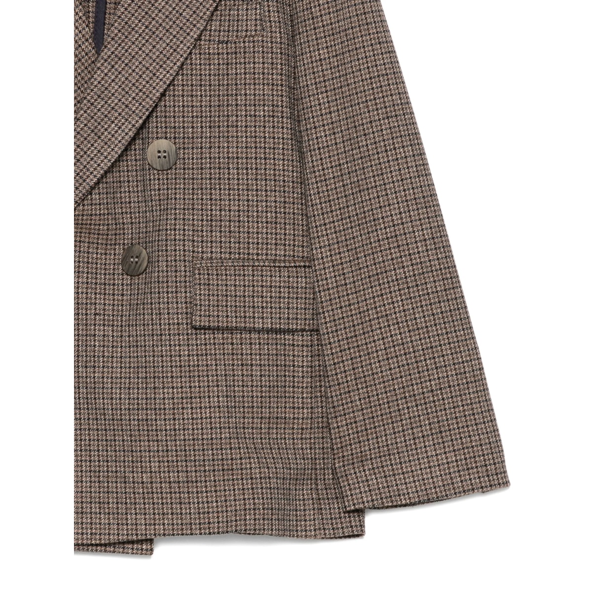 houndstooth double-breasted blazer - Img 3