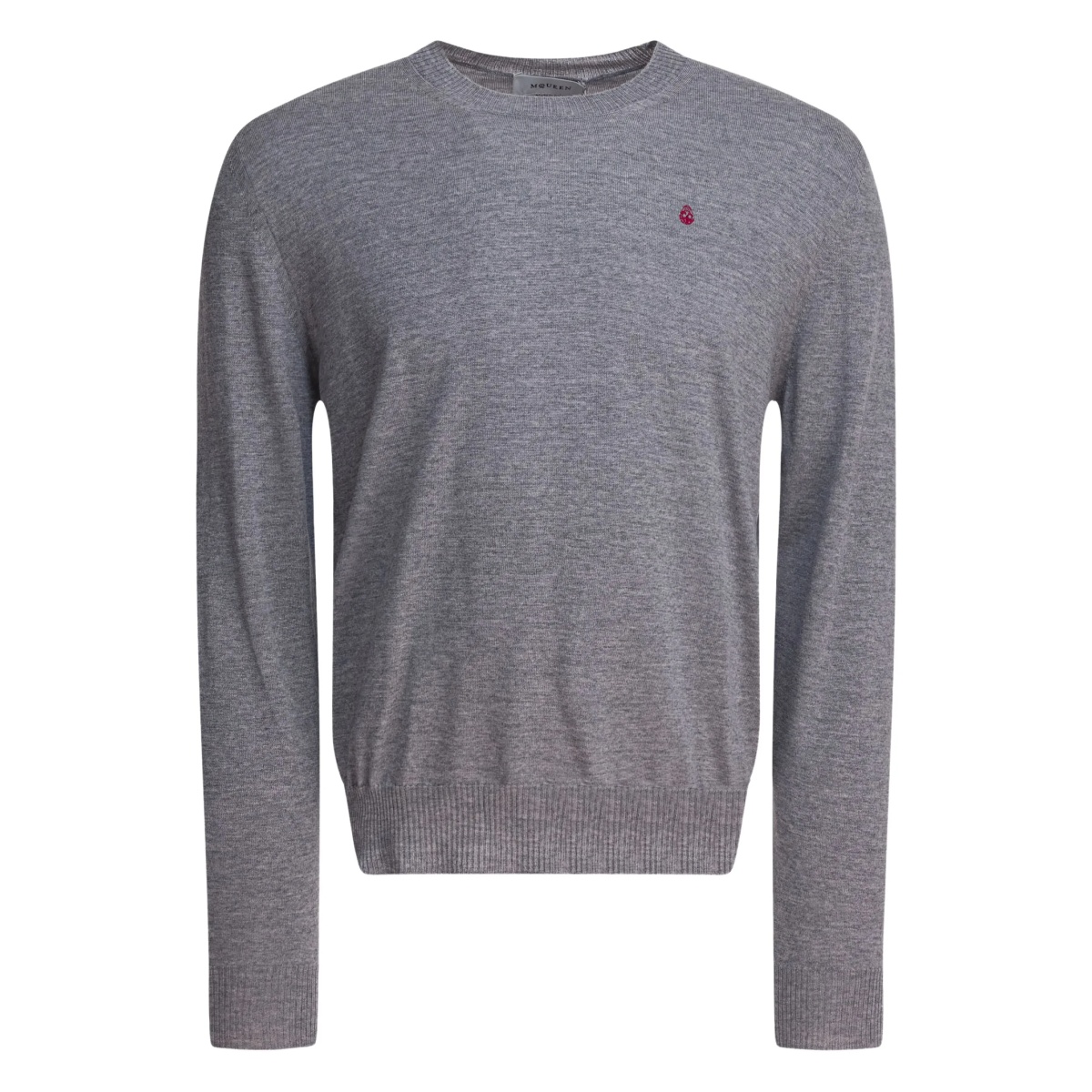 inverted-skull wool sweater