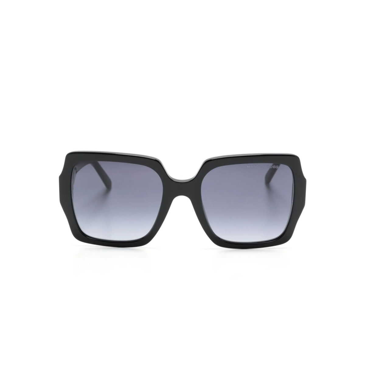 J Marc-logo oversize-frame sunglasses