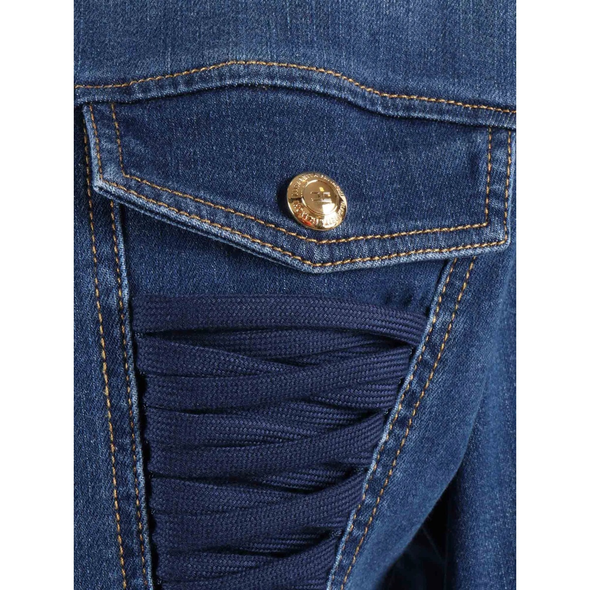 lace-up pocket jacket - Img 3