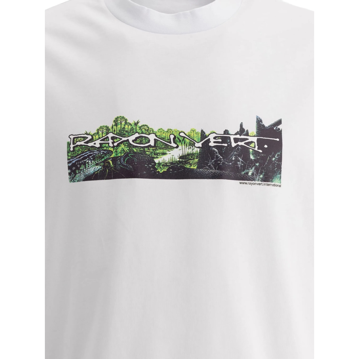landscape-print T-shirt - Img 4